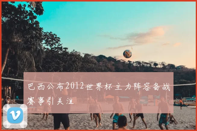 巴西公布2012世界杯主力阵容备战赛事引关注